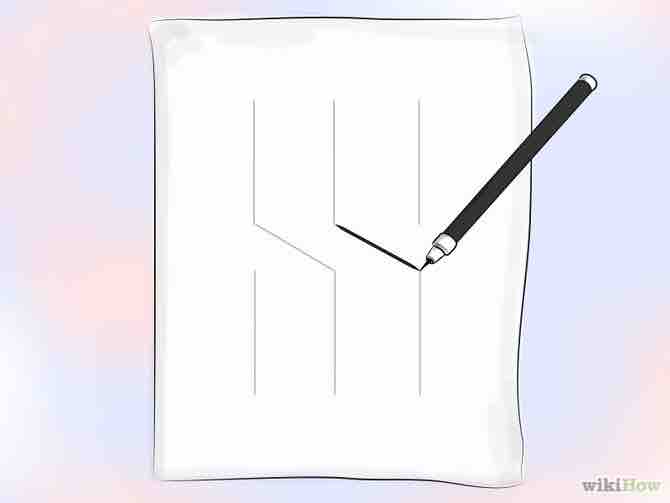 Imagen titulada Draw an "S" Made Entirely of Straight Lines Step 12